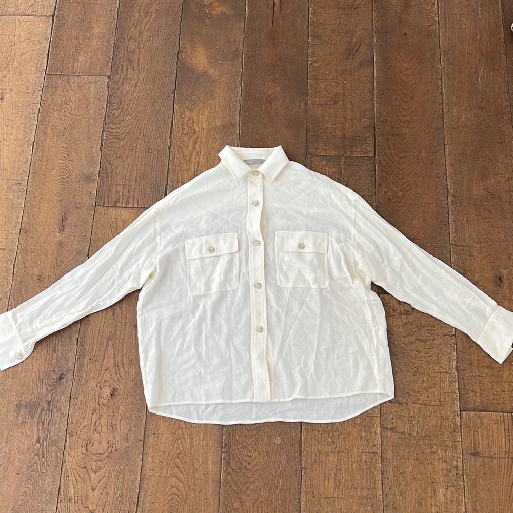 Vince Cotton Button-up
